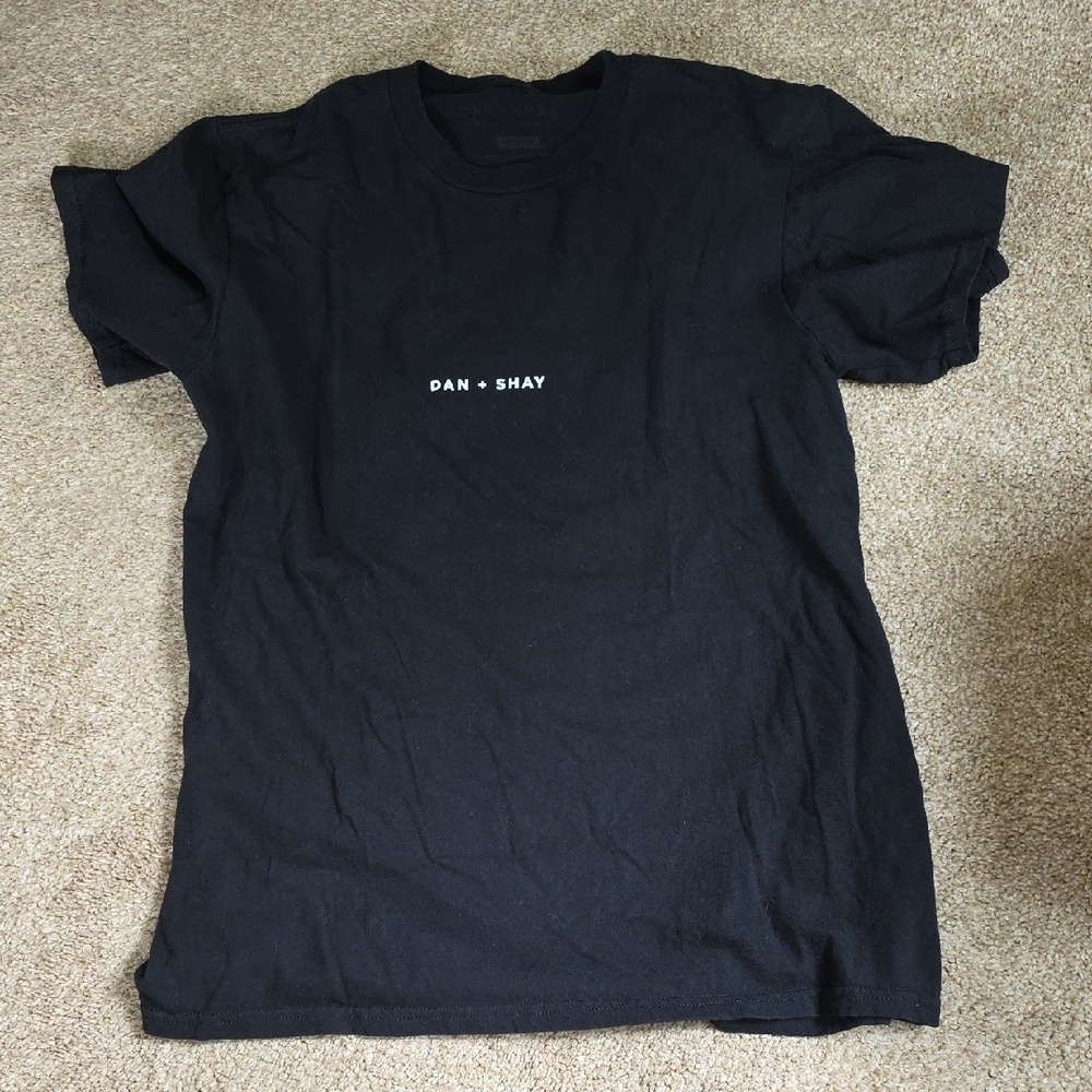 Black T-Shirt 2020 Tour DAN & SHAY